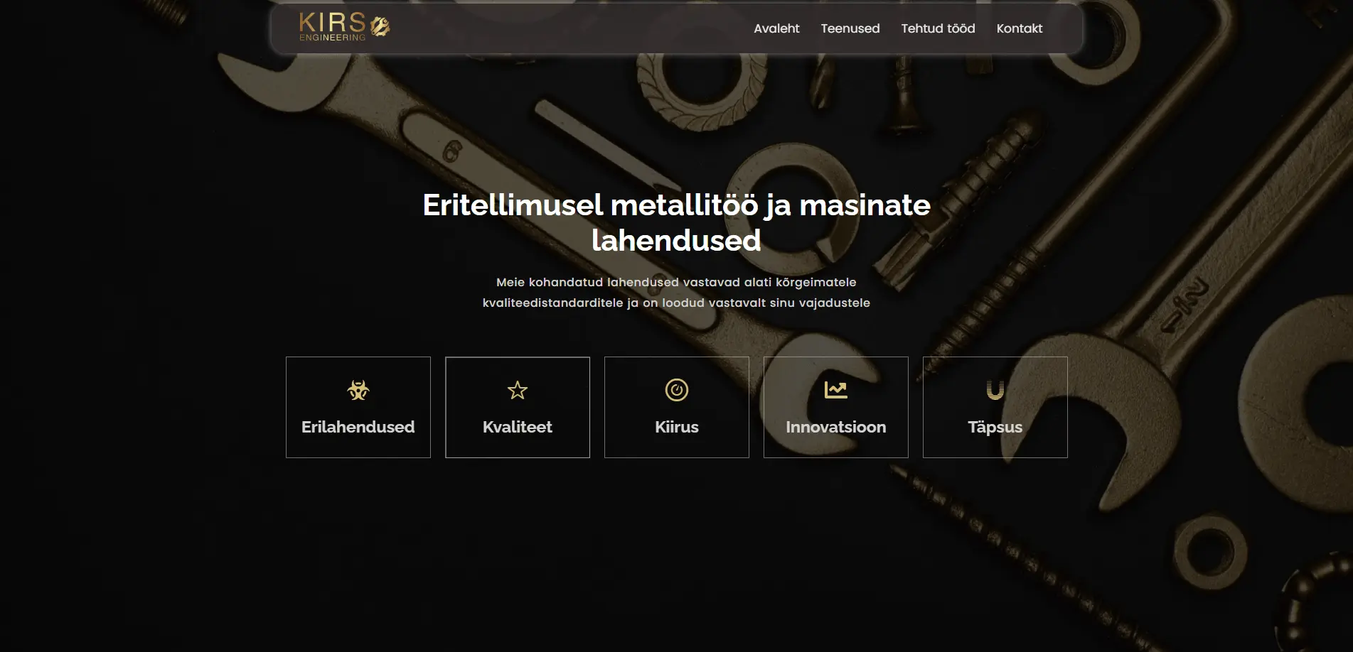 Kodulehe tegemine e-poe tegemine veebiarendus